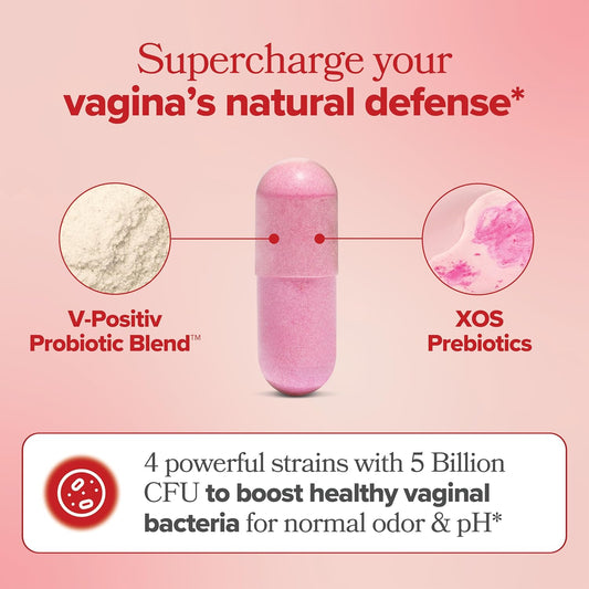 URO Vaginal Probiotics para la salud vaginal de las mujeres, equilibrio del pH